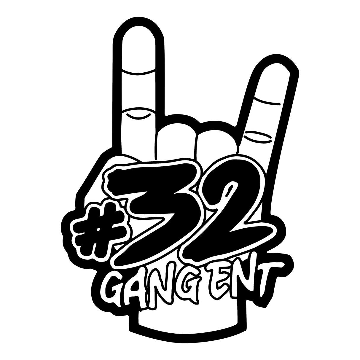 32 GANG DECAL