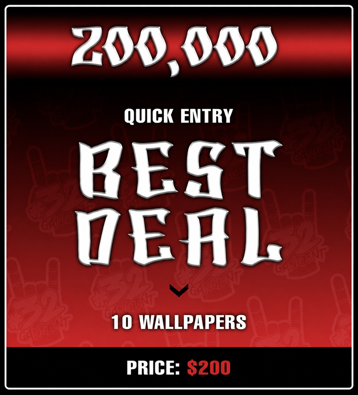 ($200) QUICK ENTRY