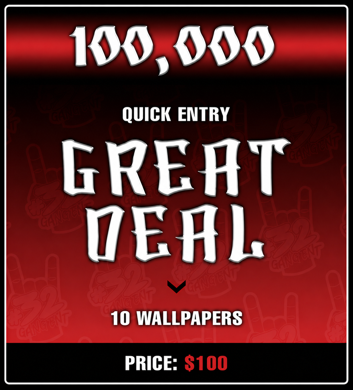($100) QUICK ENTRY